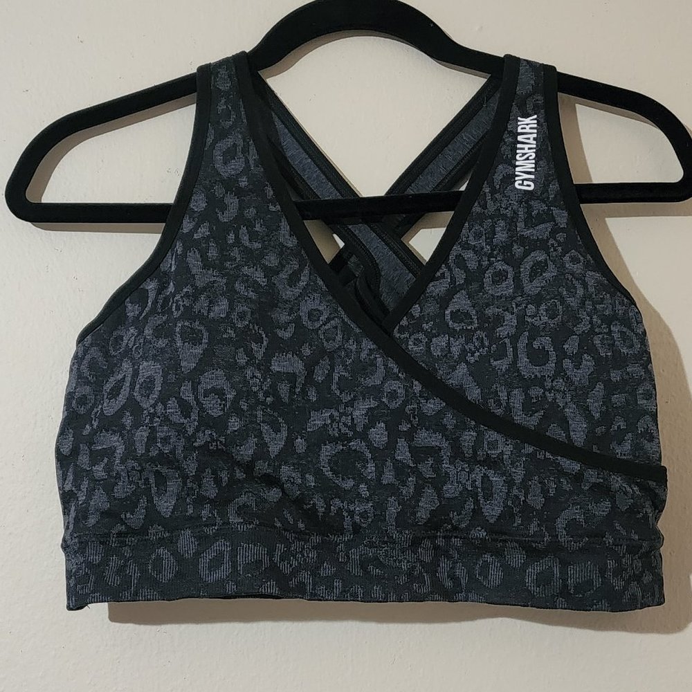 Gymshark adapt seamless animal sports bra